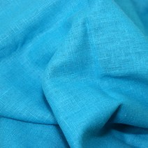 나산데코 마 100퍼센트 린넨 원단 R386-64, 35 아쿠아블루
