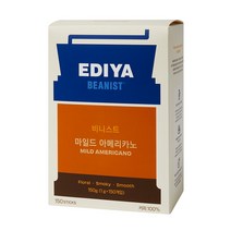 이디야 비니스트 마일드 원두커피믹스, 150개입, 1개