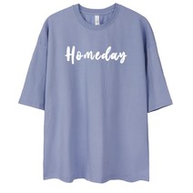 벤힛 남녀공용 홈데이 오버핏 반팔 티셔츠