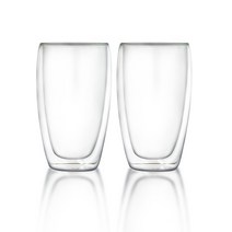 티도요 이중유리컵 450ml, 2개