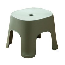 네이처안 무지 미끄럼방지 욕실 의자 그린, 1개