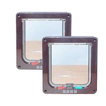 블럭마트 반려동물용 문 구멍 2p, 랜덤발송