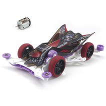 타미야 Geo Glider Black SP FM A 조립 미니카 95564 + Atomic Tuned 2 Motor 15486 세트, 혼합색상, 1세트
