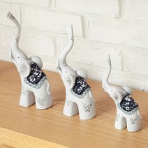 토무 풍수 인테리어 장식 소품 3종 세트, 코끼리