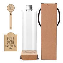 투명 페트병 500ml ACL500 + 알루미늄 C캡 실버 + 병라벨 LB4 + 캡봉인라벨 + 박스 + 박스봉인라벨, 10세트