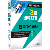 3일 벼락치기 한국가스공사 NCS 직업기초능력평가:실전 유형의 직업기초능력평가 2회분 수록, 시스컴