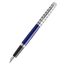 워터맨 뉴헤미스피어 디럭스 CT 만년필, F, 마린 블루