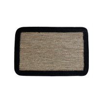 앤티스 썸머베케이션 라탄 테이블매트, 블랙, 45 x 30 cm