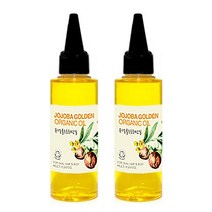 유기농 골든 호호바오일, 100ml, 2개