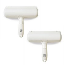 멍냥 반려동물 털 제거 반영구 돌돌이 19cm, 블루, 레드, 2개