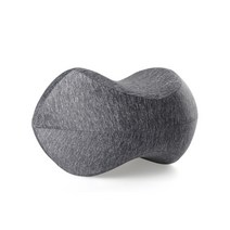 GUNU 다용도 메모리폼 다리베개 쿠션 물방울, 그레이