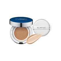 클라뷰 블루 펄세이션 하이 커버리지 마린콜라겐 아쿠아 쿠션 파운데이션 세트 본품 12g + 리필 12g, 21호, 1세트