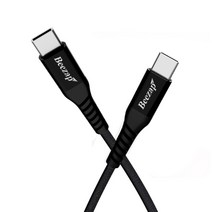 비잽 PPS 65W 20AWG C to C 케이블 BZQCTOC120_148 120cm, 1개
