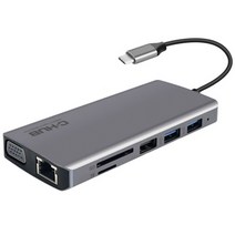 유엠투 USB 3.0 C타입 노트북 맥북 아이패드 멀티 포트 허브 UMHUB-11in1