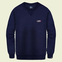 진마니아 L00K 패치 남녀공용 루즈핏 빅사이즈 맨투맨 티셔츠 TL-702