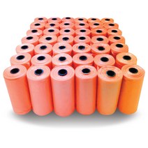멍냥 배변봉투 리필 20p, 옐로오렌지, 42개