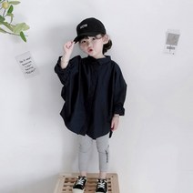꼰띠키즈 아동용 터틀 롱남방