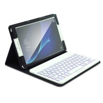 SDIC 블루투스 백라이트 키보드 P580BK01 태블릿 케이스, 콤비