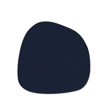 로맨틱하우스 북유럽 방수 가죽 티매트, 네이비, 220 x 220 mm