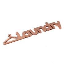 클라마 픽토 도어사인 디자인문패 Laundry, 브론즈