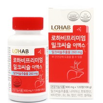 LOHAB 프리미엄 밀크씨슬 이엑스, 108g, 1개