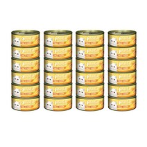 블루마린 엑스트라 아타스캣 고양이캔 80g, 참치 + 치킨 혼합맛, 24개