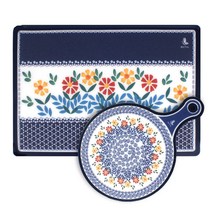 모던라이프 모트리 도마 2종 세트, 1세트, 가드도마 1호 + 서빙도마 원형