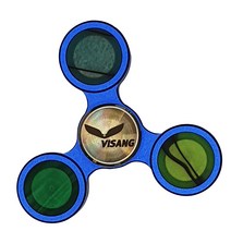 비상 퍼니 핸드 피젯스피너 고급형 중심원 랜덤발송, 블루원