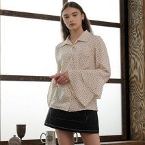 와드로브 FLARE CUFFS BLOUSE