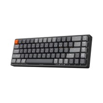 키크론 K6 RGB 블루투스 무선 기계식 키보드 핫스왑 갈축, 혼합색상, 텐키리스