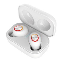 모루이 MT03 블루투스 5.0 완전무선 이어폰, 화이트
