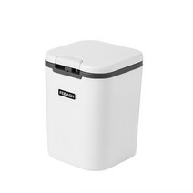 대시 원라인 소형 휴지통, 화이트, 1개