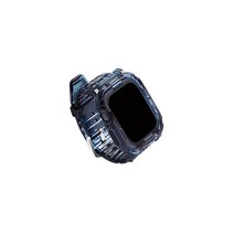 비쉐르 에어리트 애플워치 5 실리콘 일체형 밴드 스트랩 (40mm 호환 가능), 네이비, 1개