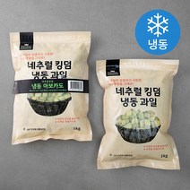네추럴킹덤 페루산 아보카도 (냉동), 1kg, 2개