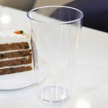 티스카페 투명파티컵 19 SAN재질 무인쇄, 혼합색상, 10개