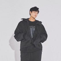 빅사이즈클럽 남성용 EZ 후드 파카 야상