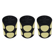 폼텍 마이 스티커 도트 25mm 1롤, 12 BEIGE, 3개