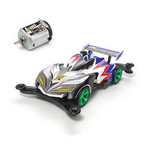 타미야 Z Wingmagnum AR 미니카 19442 + Atomic Tuned 2 Motor 15486 세트, 혼합색상, 1세트