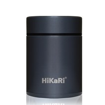 HiKaRi 스텐 보온 도시락통, 그레이, 200ml