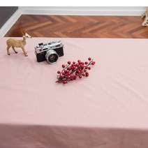 더스케치 모던 보테니컬 식탁보 미카엘, 인디고핑크, 4인(170 x 108 cm)