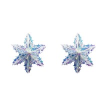 윰스 파티 홀로그램 행잉데코 별눈꽃 2p, 혼합색상