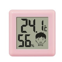 드레텍 미니 온습도계 O-282, 핑크, 1개