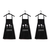 윰스 쿠킹 방수 앞치마, 블랙, 3개