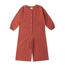 리틀비티 아동용 체크 점프수트