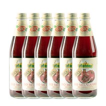 파너 유기농 석류음료, 500ml, 6개