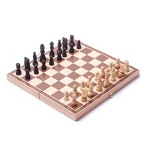 원목 접이식 체스 일반형 중형, 혼합색상