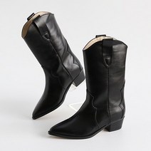 잭앤질 힙한 웨스턴 미들 부츠 JD0781