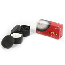 신광바둑 바둑알 장석 1호 P 세트, 흑색, 백색