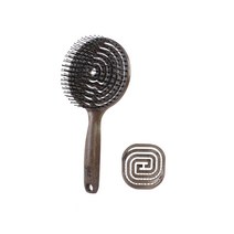 야오 헤어브러쉬 우드 리버스 센서티브 서클 WRC + 포터블 센서티브 PS, 1세트