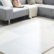 따사룸 더이쁨 EVA 퍼즐 매트 A타입 100cm x 100cm x 25mm, 투게더 그레이, 4p